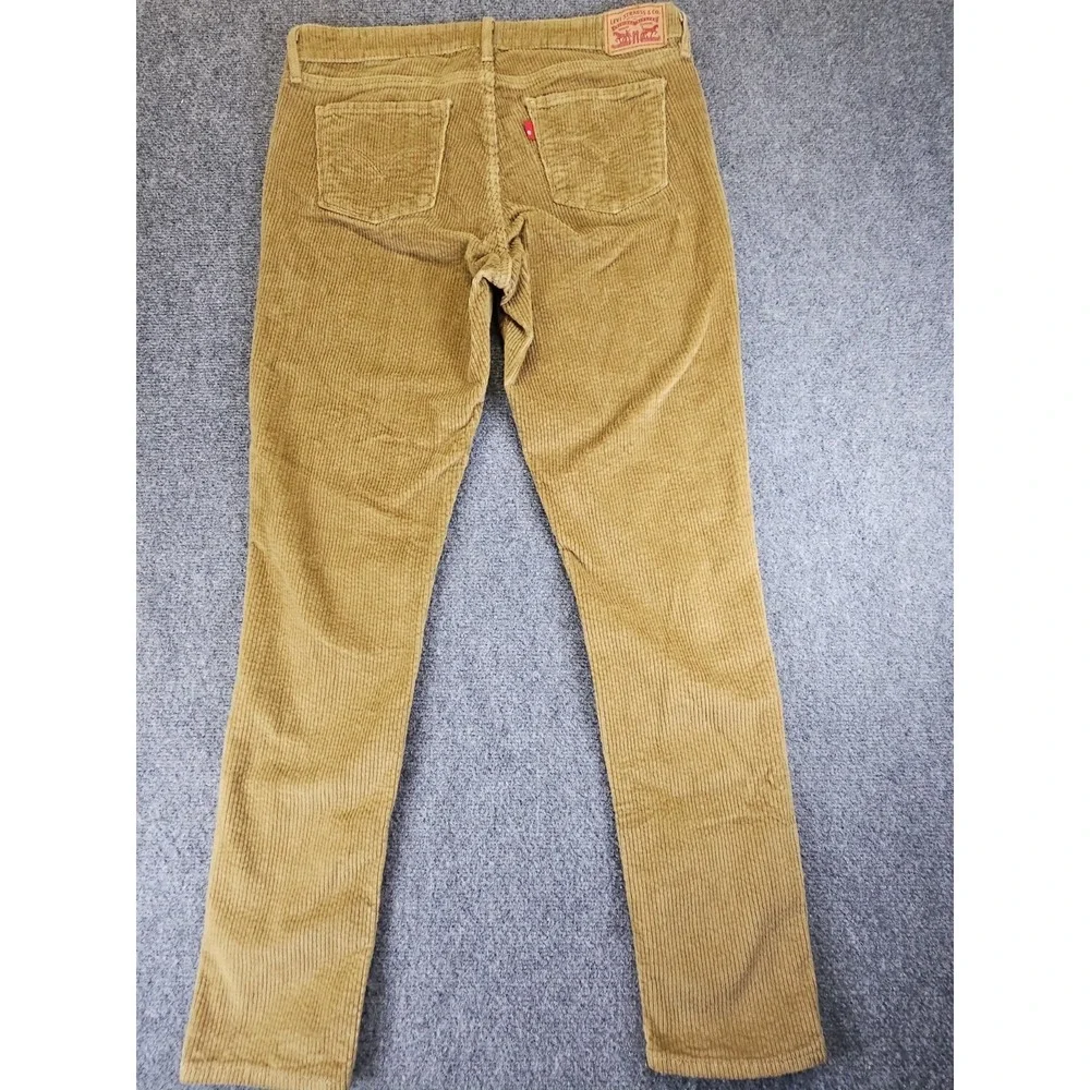 Levi's Corduroy Pants 31x30  (Measures 33 X 30  Unisex,Off Brown,Very Nice 1663